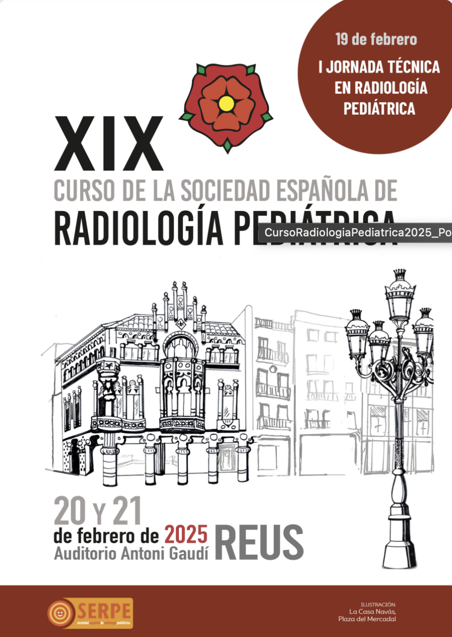 Jornada de tècnica en Radiologia Pediàtrica. SERP. Preu especial soci ACTEDI.