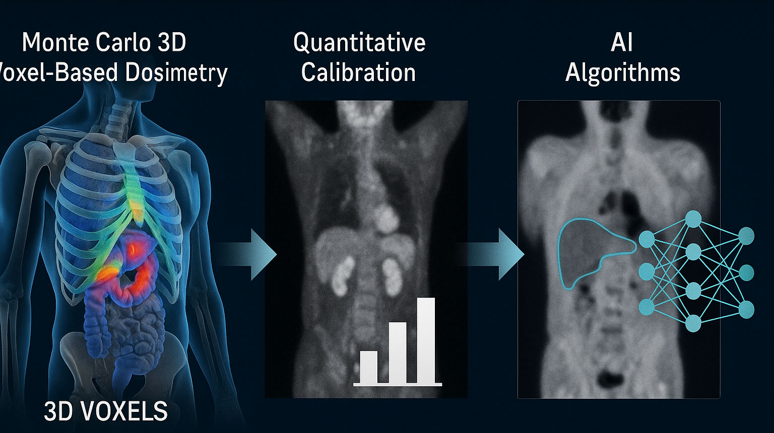 Influencia de la precisión dosimétrica en la correlación con el resultado del tratamiento en un estudio preliminar de terapia con radiofármacos PSMA.